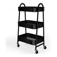 Genérico - Organizador Con Ruedas Ascendente Estante 3 Niveles