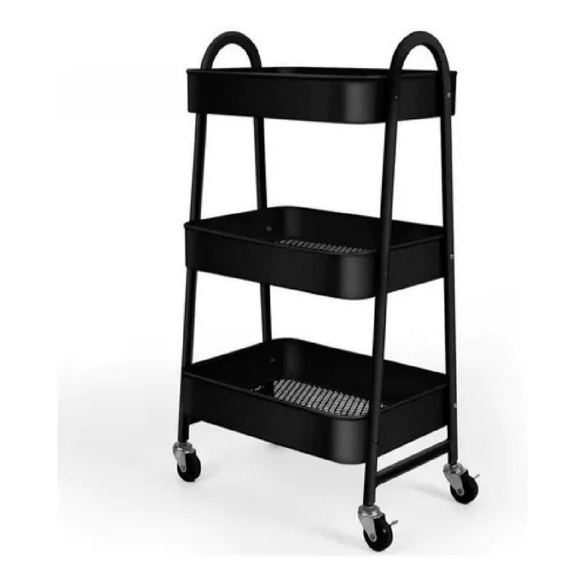 Genérico - Organizador Con Ruedas Ascendente Estante 3 Niveles