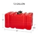 thumbnail image 4 of Tanque de almacenamiento de combustible de gasolina marina Scepter de 12 galones, 4 of 9