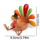 thumbnail image 3 of 1pc Thanksgiving Turkey Tea Light Candle Holders - Metal Candle Holder for Home Decor, Table Decor, Weddings, and More, 3 of 4