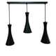 thumbnail image 1 of Lámpara Colgante Triple E-27 Diseño Moderno Negro, 1 of 3