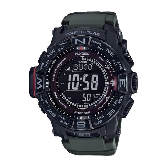 Reloj Casio PRW3500 Pro Trek Tough Solar Power negro