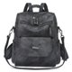 thumbnail image 1 of Large Women Backpack Purse Anti-theft Fashion Casual Lightweight Ladies Travel PU Washed Leather Ladies Rucksack Shoulder Bag, 1 of 3