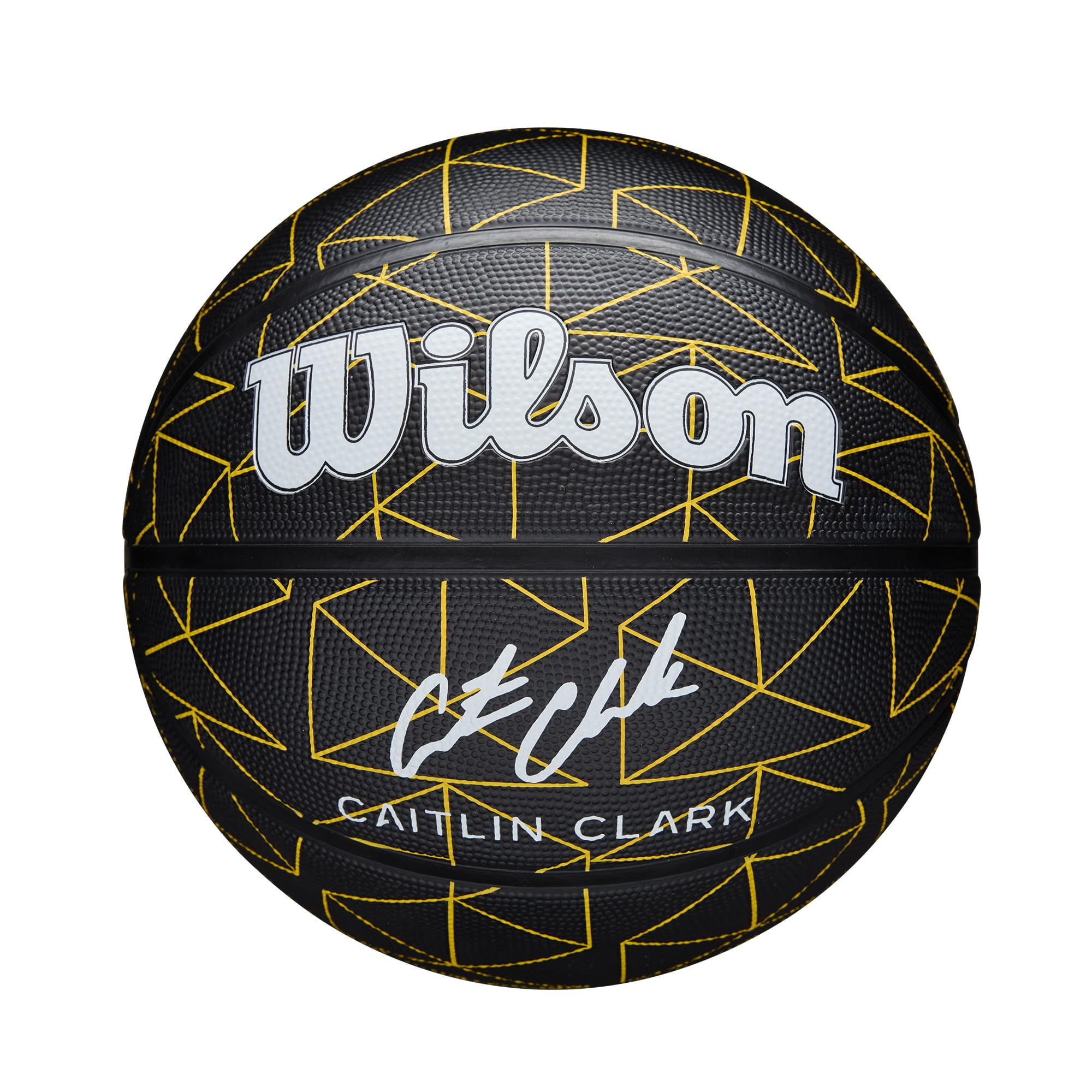 Baloncesto Wilson Caitlin Clark Repetition Negro/amarillo Sz 6