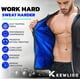 thumbnail image 2 of Chaqueta de sauna Kewlioo Pro Heat Trapping para hombre, con cierre de cremallera, 2 of 6