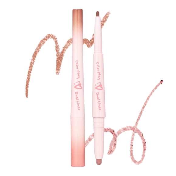 Delineador 2aN Rosy Candy 2‑en‑1 Dúo de Larga Duración