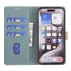 thumbnail image 3 of Funda Cartera con Bloqueo RFID para Motorola Moto G15 con Ranuras y Soporte Verde, 3 of 5