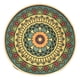thumbnail image 1 of Set 4 Individuales Mesa Pack 4 Individuales Colorido Mandala verde, 1 of 3