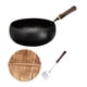 thumbnail image 4 of Sartén Wok Sartenes De Gas Generales Utensilios De Cocina Sin Recubrimiento Ollas Wok Para Cocinar A Hervir Wok De Hierro 24cm, 4 of 5