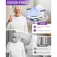thumbnail image 4 of Forros de cama para inodoros AwoHH, 100 unidades con almohadillas absorbentes, 4 of 8