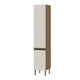 thumbnail image 1 of Despensa de cocina 2 Puertas Ebano Off White 1308M, 1 of 2
