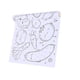 thumbnail image 5 of Pósteres Para Colorear De Pared Para Niños Papel De 30x300cm Patrones Creativos Juguetes Para Niños Comida, 5 of 5