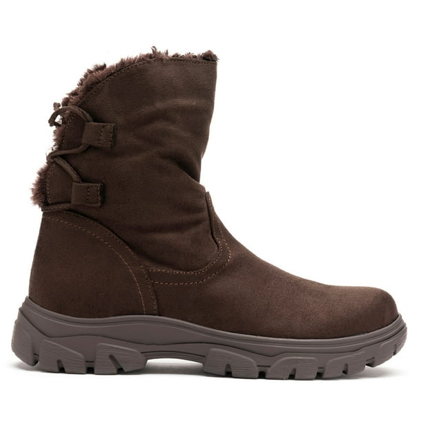 Bota Mujer Café Aventura Thunder Blue