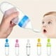 thumbnail image 2 of Baby Food Feeder, Infants Silicone Feeding Bottle With Spoon And Suction, Toddler Food Processor ,90ml Children Food Rice Paste Spoon Tableware, 2 of 3