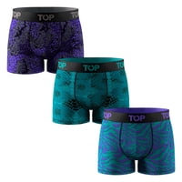 Top - Bóxer Medio Niño Algodón Pack 3 Coleccion Skins C1