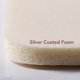 thumbnail image 4 of Adorno para heridas Areza Medical, espuma plateada, 10,8 x 10,8 cm, 4 of 8