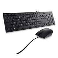 Genérico - Kit Teclado + Mouse Dell Km300C Alámbrico Español