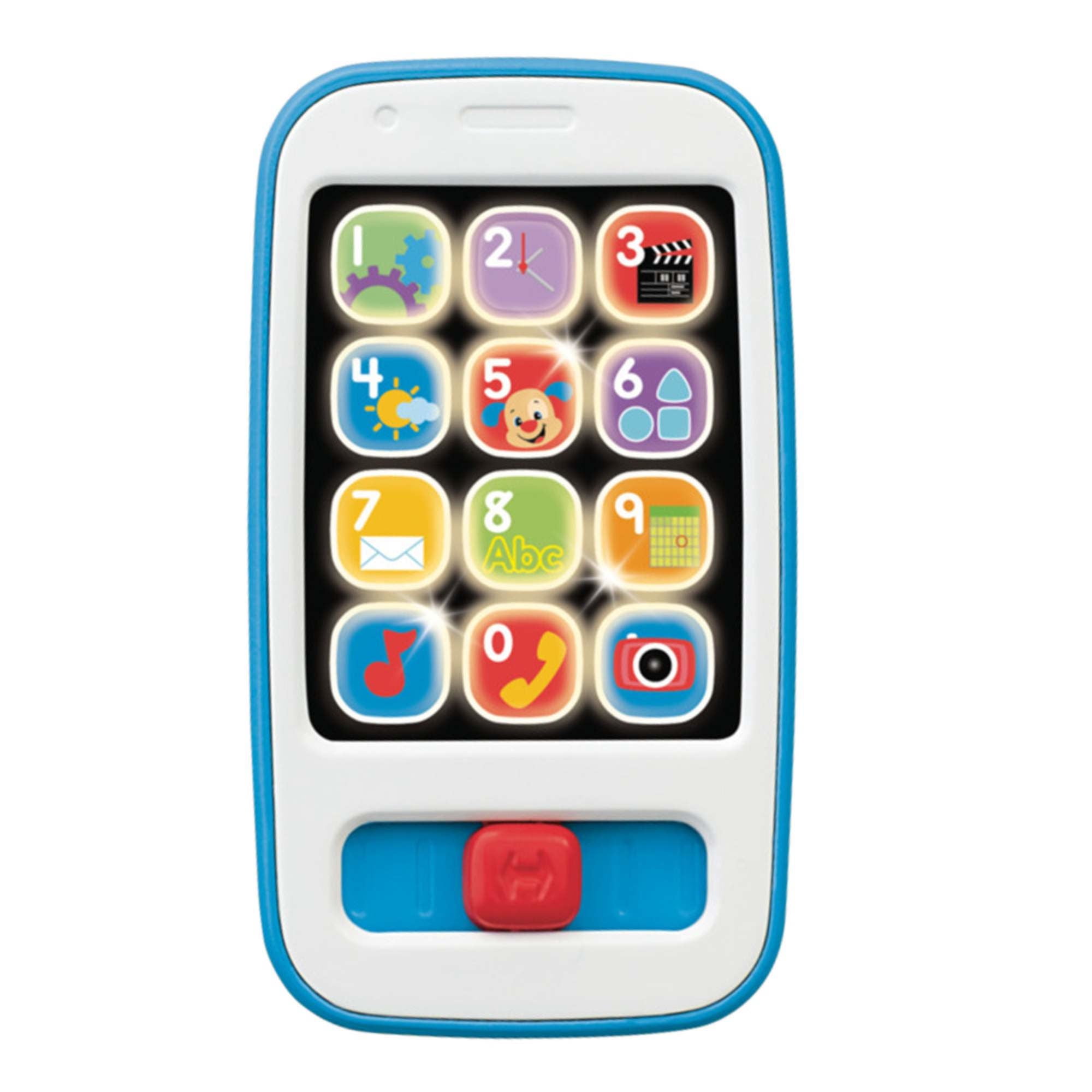 Fisher Price - Juguetes Bebé Smartphone De Aprendizaje Azul