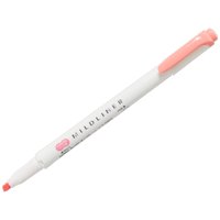 Resaltador Zebra Pen Mildliner Wkt7 Rosa Coral Suave