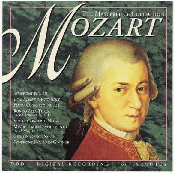 Álbum musical Unison Records Mozart Colección Clásica