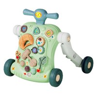 Crusec - Andadera Musical Con Tablero De Juegos Portátil 6 En 1