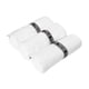 thumbnail image 3 of Pack 3 toallas de microfibra material 100% reciclado. Blancas, 3 of 3