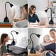 thumbnail image 2 of Lámpara de escritorio para oficina en casa, luz de lectura LED, pequeña lámpara de mesa ajustable de cuello de ganso flexible, lámpara de escritorio que cuida los ojos para dormitorio, 2 of 3