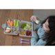 thumbnail image 5 of Lonchera bento box con cubiertos Rosado, 5 of 5