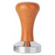 thumbnail image 2 of Práctico Mango De Madera Café Tamper Espresso 53mm Marrón Oscuro, 2 of 5