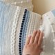thumbnail image 3 of Funda de cojín lumbar decorativa BlissBlush Coastal Blue, 3 of 8