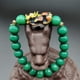 thumbnail image 5 of Pulsera Feng Shui Pixiu de 10 mm con amuleto de dragón y cuentas de piedra natural para atraer riqueza, dinero y buena suerte., 5 of 6