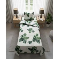 Teng Fei - Juego De Sábanas Plaza Y Media 100% Poliester