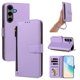 thumbnail image 1 of Funda con Billetera para [Samsung Galaxy S24 Plus] con Bolsillo Zipper y Tarjetero Morado claro, 1 of 6