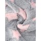 thumbnail image 5 of INSPIRE CHIC Pantalones de pijama peludos para mujer, pantalones de salón de felpa suave con patrón de estrellas y cintura elástica, talla extra grande, rosa gris, 5 of 6