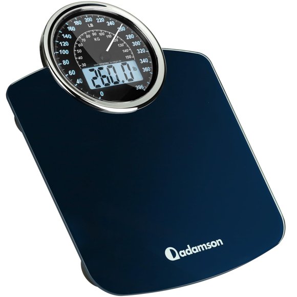 Báscula Adamson 180 kg Híbrida Digital‑Analógica