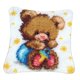 thumbnail image 3 of Kit Para Alfombra Con Aguja De Lengüeta, Bordado Artesanal, Cojín, Almohada, Estera, Oso Azul, 3 of 5