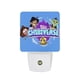 thumbnail image 1 of Chibiverse Luz nocturna LED con sensor de anochecer a amanecer para dormitorio, baño, pasillo, escaleras - Lámpara LED nocturna de enchufe, 0.5W - 1 pieza, 1 of 6