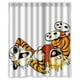 thumbnail image 1 of Cortina de ducha de cómics de Calvin y Hobbes, juego de cortina de baño con ganchos, tamaño 60 x 72 pulgadas, 1 of 3