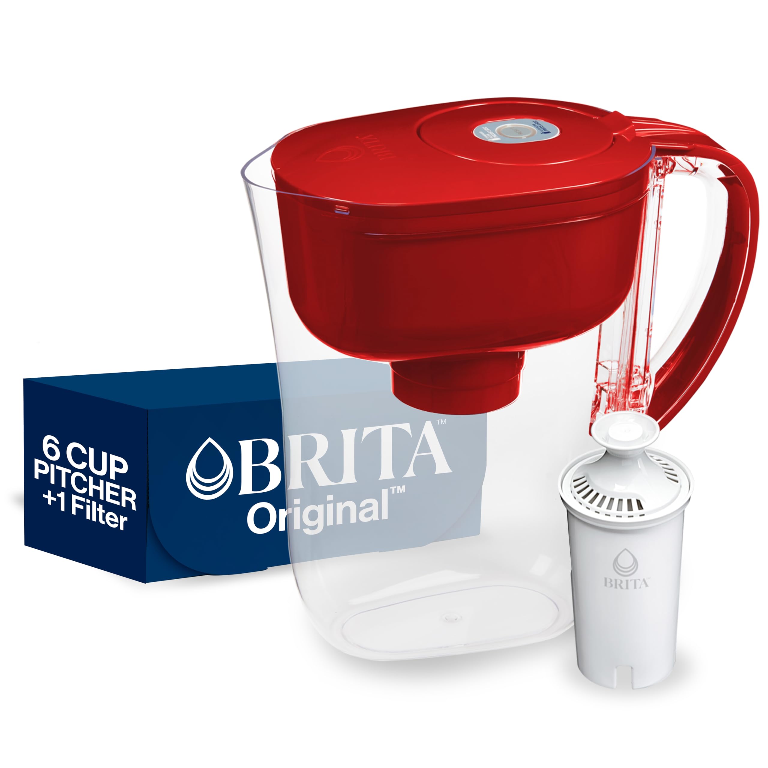 Jarra Con Filtro De Agua Brita Metro 1.4 L Con Indicador Smartlight