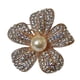 thumbnail image 1 of Broche Prendedor Acero Azucena Dorado, 1 of 3