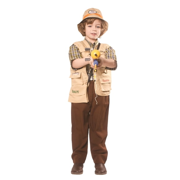 Costume Dress Up America Fisherman para niños, traje de pesca