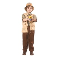 Costume Dress Up America Fisherman Para Niños, Traje De Pesca