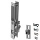 thumbnail image 1 of Juego de puertas corredizas de vidrio T-HAKEN Silver con cerradura con llave de 17 cm, 1 of 6