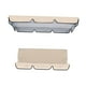 thumbnail image 2 of Columpio Toldo Columpio de jardín Cubierta de la silla Cubierta superior del porche Cubiertas de muebles de jardín al aire prueba de polvo Lav , beige, 2 of 5