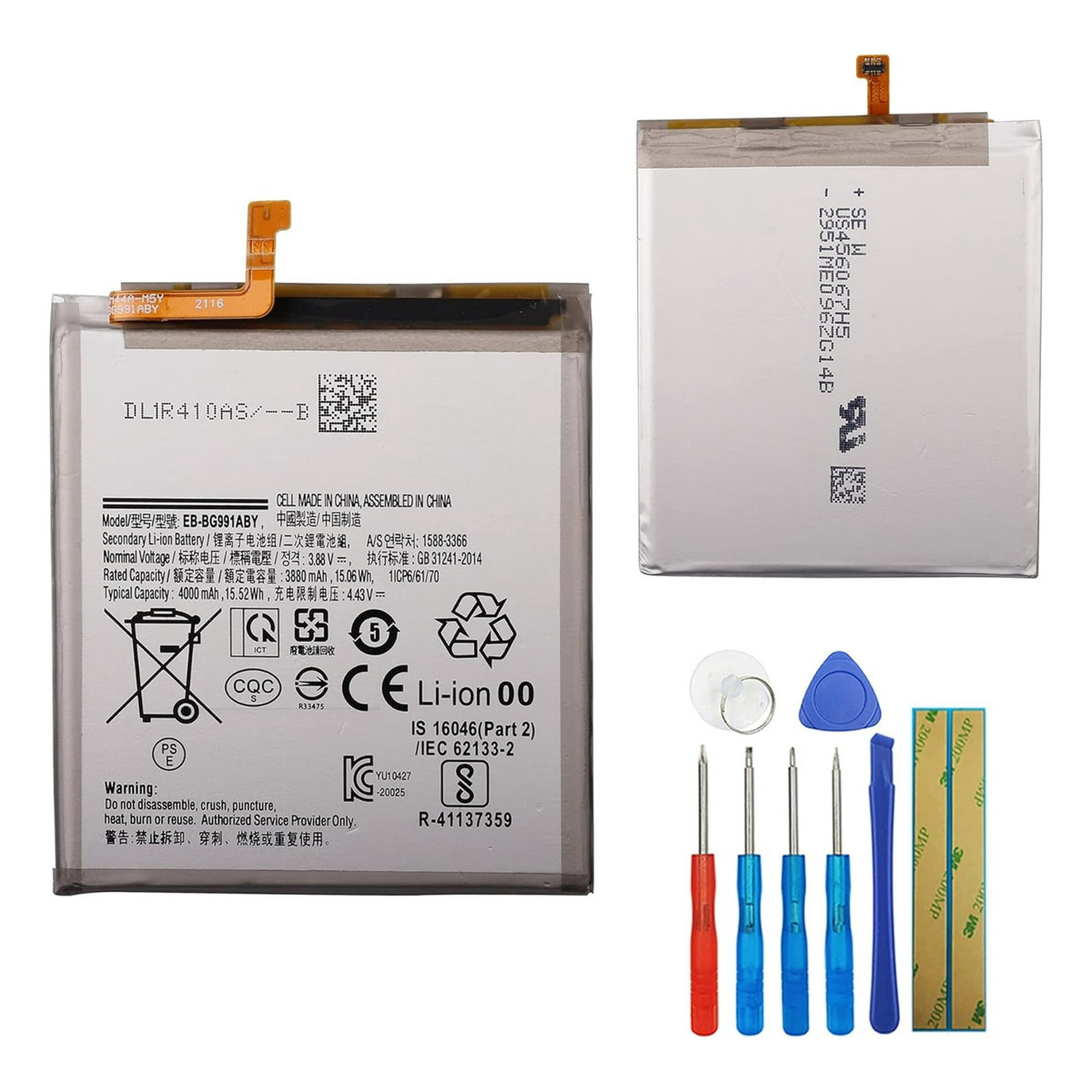 Genérico - Bateria Para Samsung Galaxy S21 Normal + Kit Herramientas