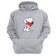 thumbnail image 1 of Polerón Canguro Snoopy Gris Claro Talla S Unisex, 1 of 2