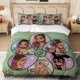 thumbnail image 1 of 3pcs Arianna Petal Illustration Print Three-Piece Set Duvet Cover + Double Pillowcase, 1 of 1