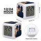 thumbnail image 2 of El Valle Robado theme 7 colors Alarm Clock Digital LED Alarm Clock Gifts for kids friends family, 2 of 6