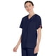 thumbnail image 3 of Scrub Top Dickies unisex con cuello en V, azul marino, talla XS, 3 of 7