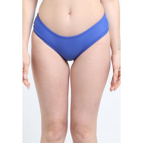 Samia - Bikini Calzón Culote Tanga Azul S